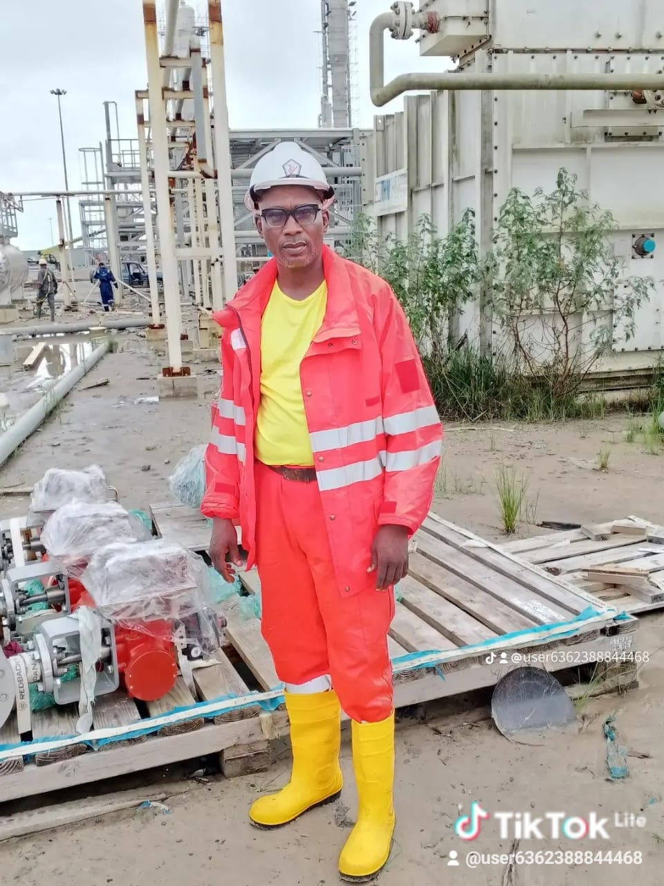 MEGAB CONSTRUCTIONS LTD electrical engineering & power systems team on site in Nigeria