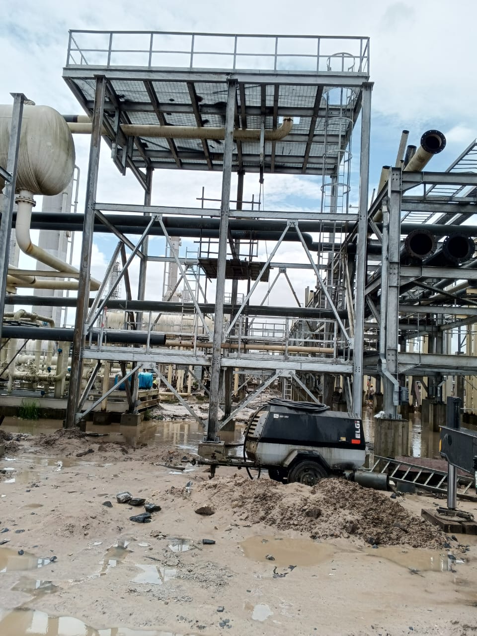 MEGAB CONSTRUCTIONS LTD civil engineering project — Industrial Civil Construction