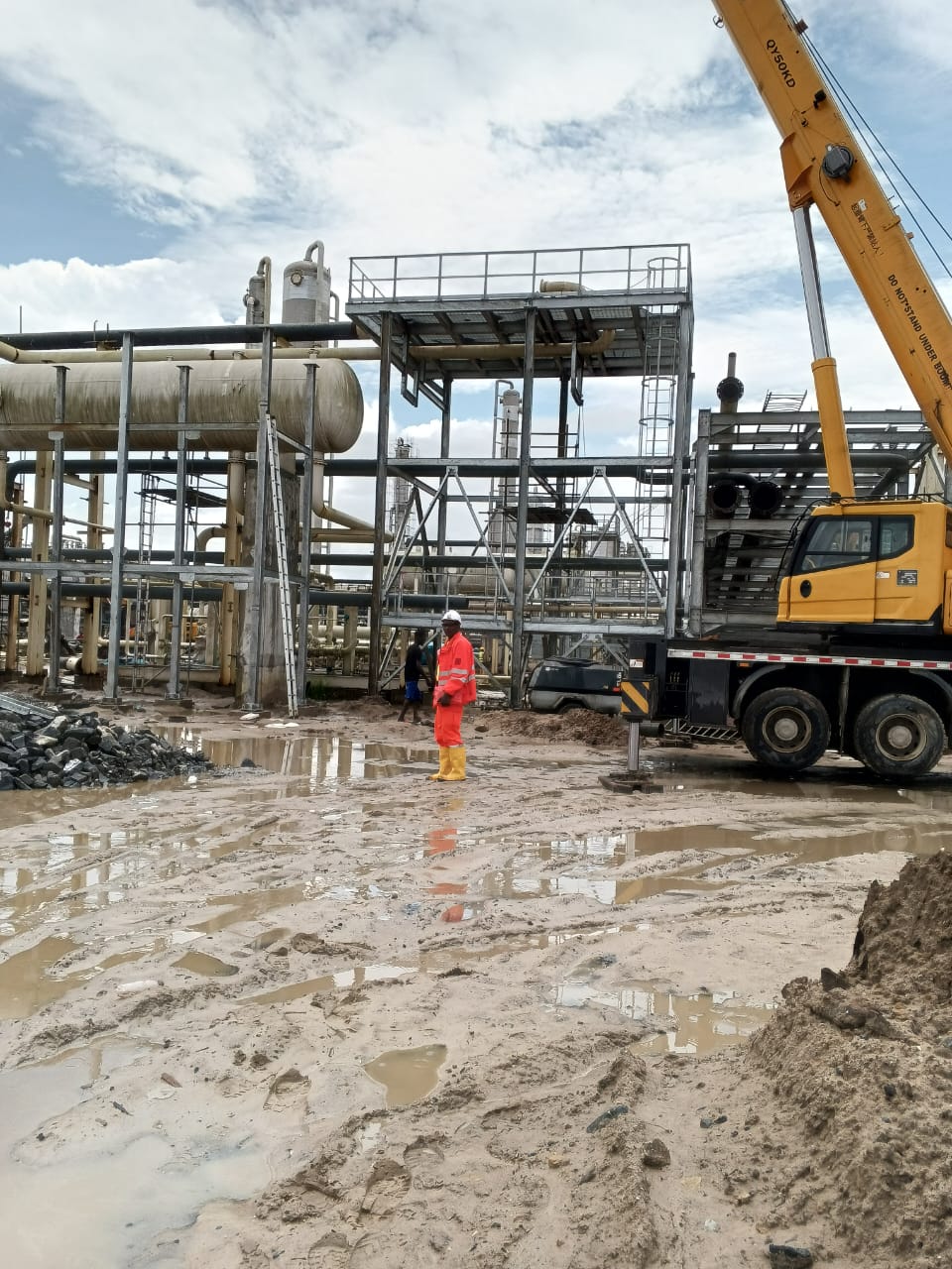 MEGAB CONSTRUCTIONS LTD civil engineering project — Structural Steel Fabrication & Erection